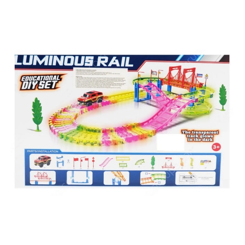 Fluorescencyjny tor samochodowy